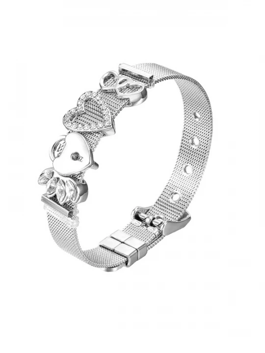 Foto van product Heideman Armband 'Mesh' zilver