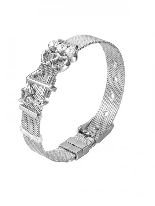 Foto van product Heideman Armband 'Mesh' zilver