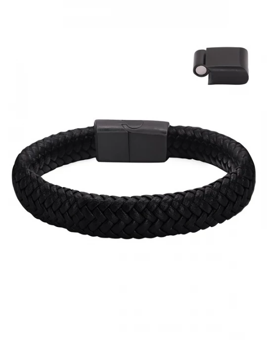 Foto van product Heideman Armband 'Nelio' zwart