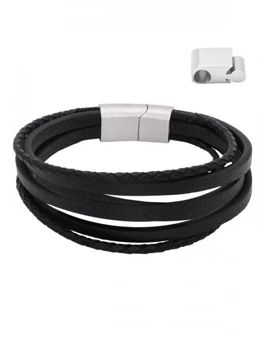 Foto van product Heideman Armband 'Samu' zwart
