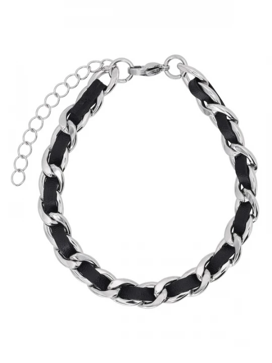 Foto van product Heideman Armband 'Vicky' zwart / zilver
