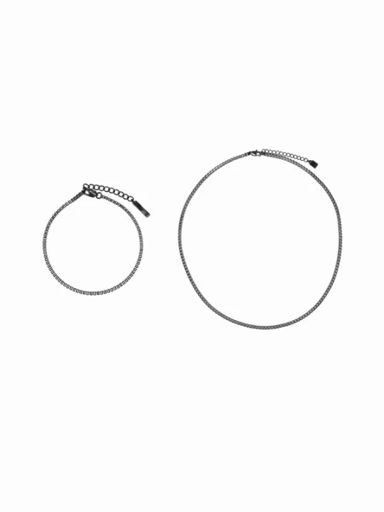 Foto van product Heideman Ketting 'Decus' zwart