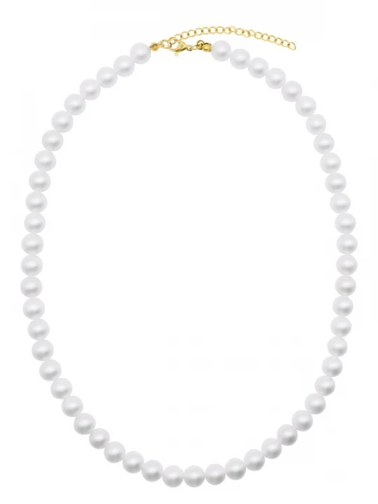 Foto van product Heideman Ketting goud / parelwit