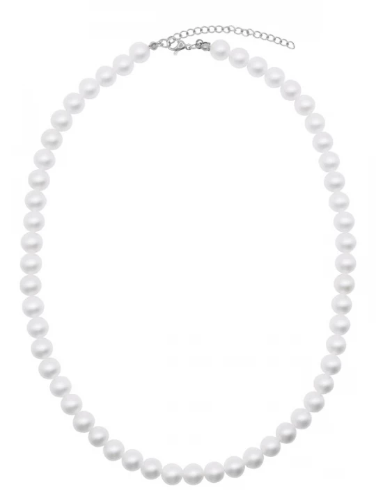 Foto van product Heideman Ketting 'Perle' zilver / natuurwit
