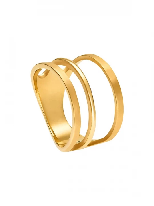 Foto van product Heideman Ring 'Unda' goud