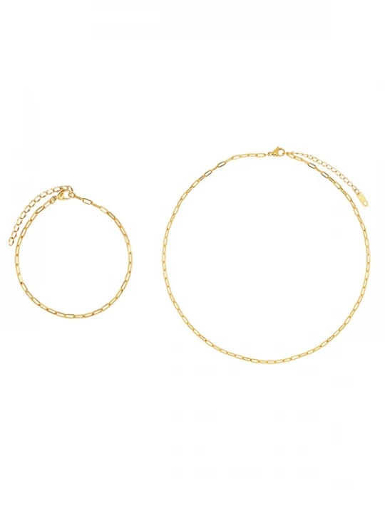 Foto van product Heideman Sieraden set 'Danny' goud