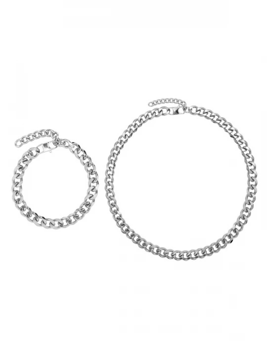 Foto van product Heideman Sieraden set 'Jake' zilver