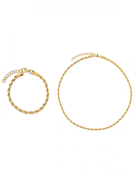 Foto van product Heideman Sieraden set 'Nick' goud