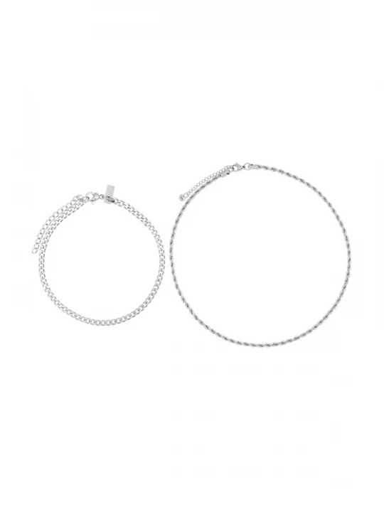 Foto van product Heideman Sieraden set 'Theo' zilver