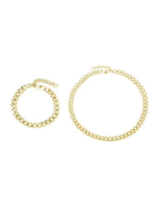 Foto van product Heideman Sieraden set 'Tommy' goud