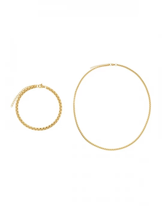 Foto van product Heideman Sieraden set 'Vetus' goud