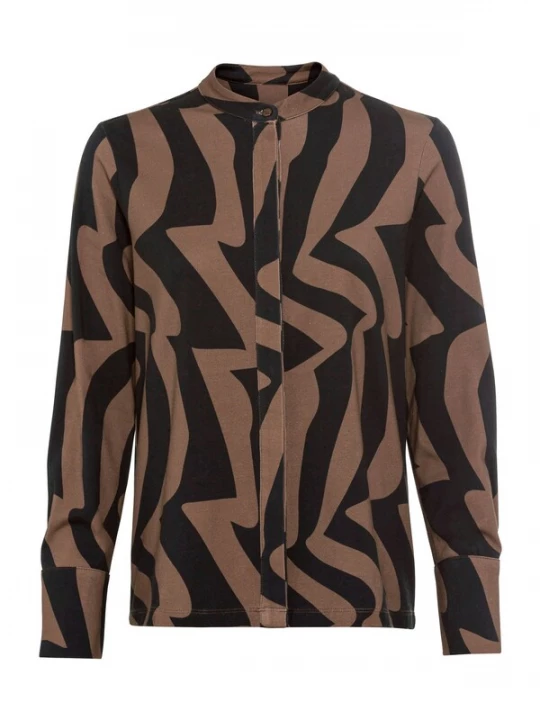 Foto van product heine Blouse bruin / zwart