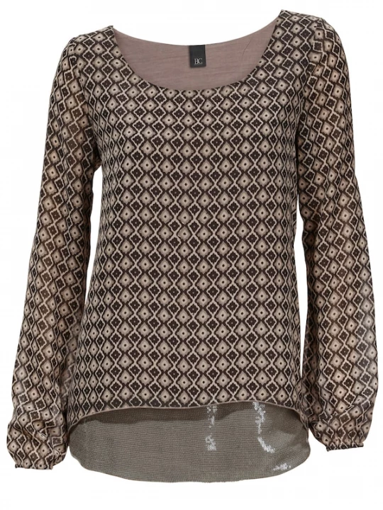 Foto van product heine Blouse bruin / zwart