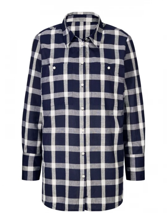 Foto van product heine Blouse marine / wit