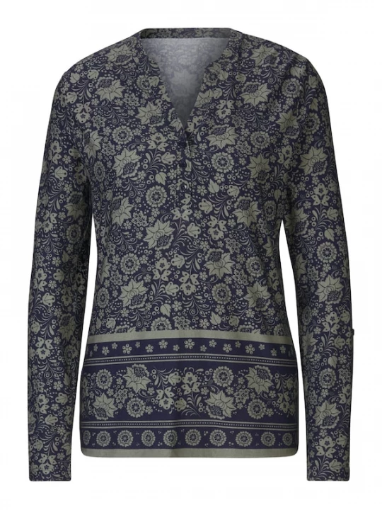 Foto van product heine Blouse navy / kaki
