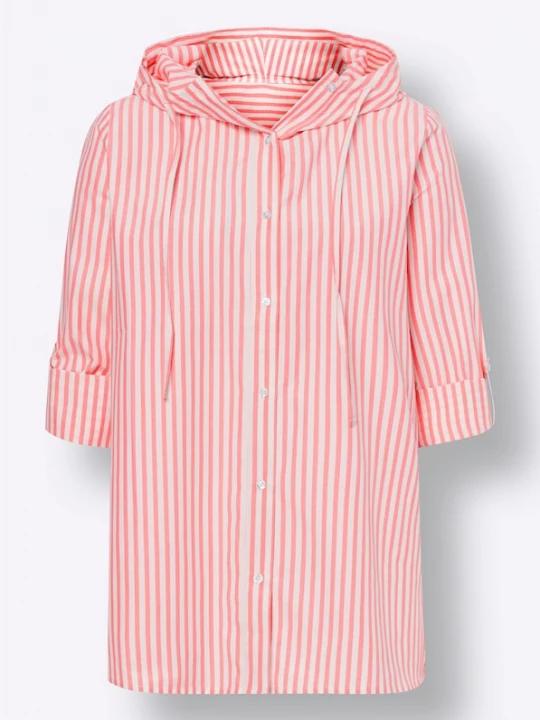 Foto van product heine Blouse oranje / wit