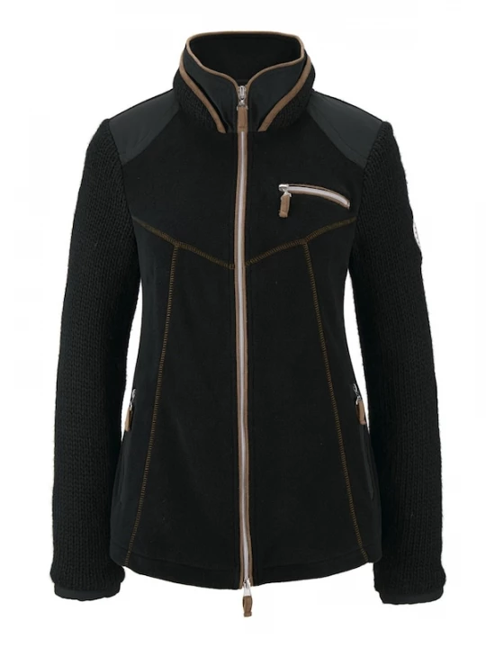 Foto van product heine Fleece jas zwart