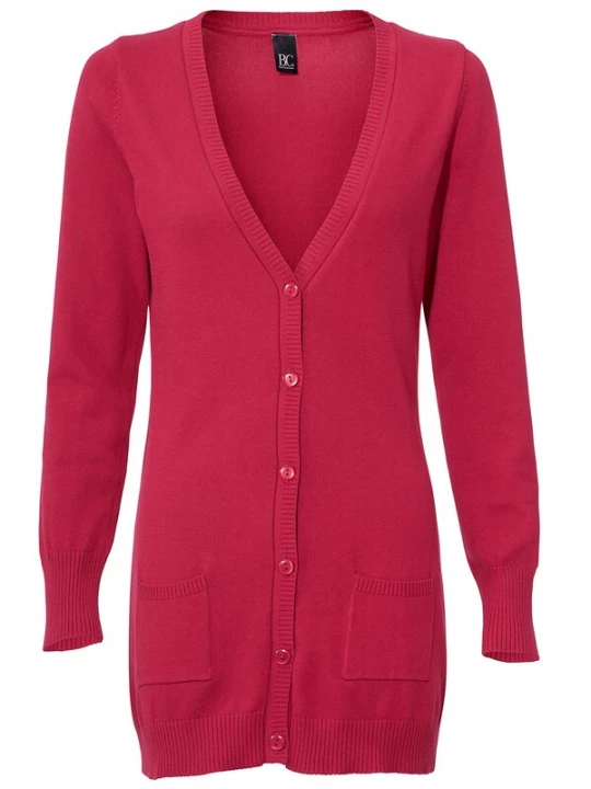 Foto van product heine Gebreid vest kersrood