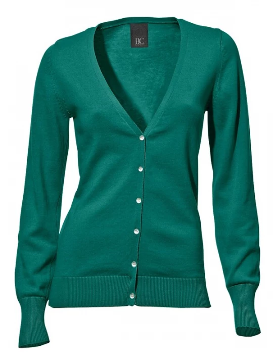 Foto van product heine Gebreid vest smaragd