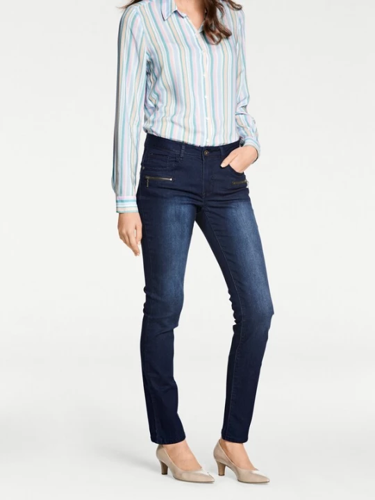 Foto van product heine Jeans blauw denim