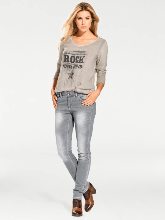 Foto van product heine Jeans grey denim