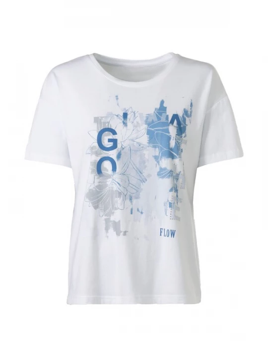 Foto van product heine Shirt blauw / grijs / wit