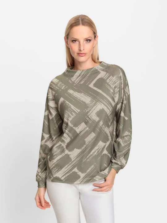 Foto van product heine Shirt kaki / olijfgroen