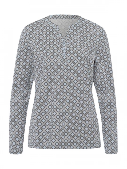 Foto van product heine Shirt lichtblauw / antraciet / lichtgrijs