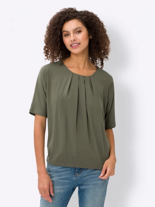 Foto van product heine Shirt olijfgroen