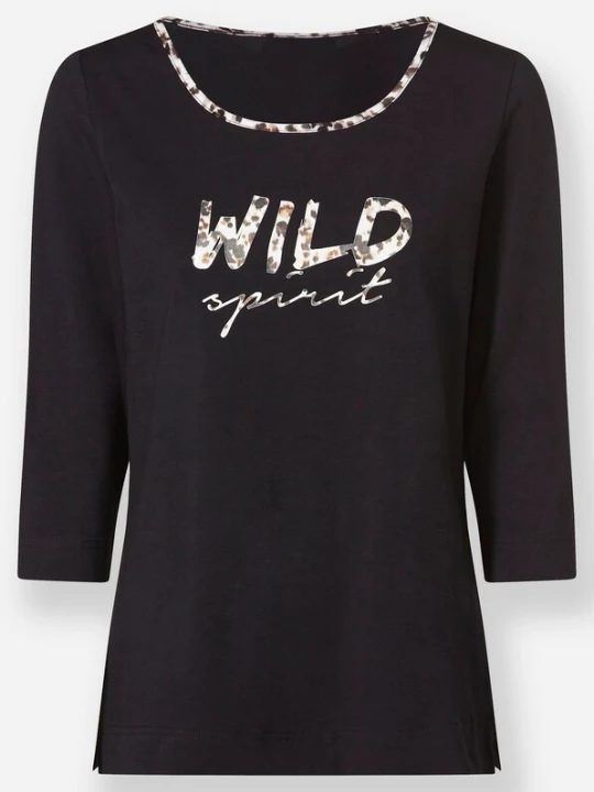 Foto van product heine Shirt zwart / wit