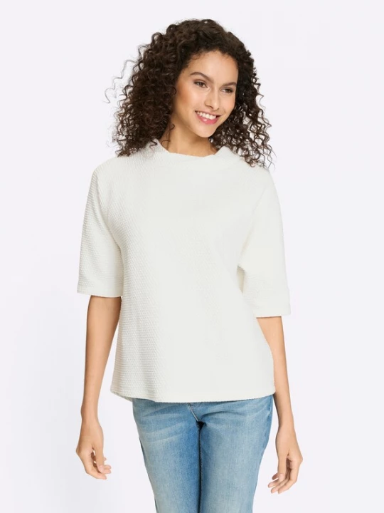 Foto van product heine Sweatshirt ecru