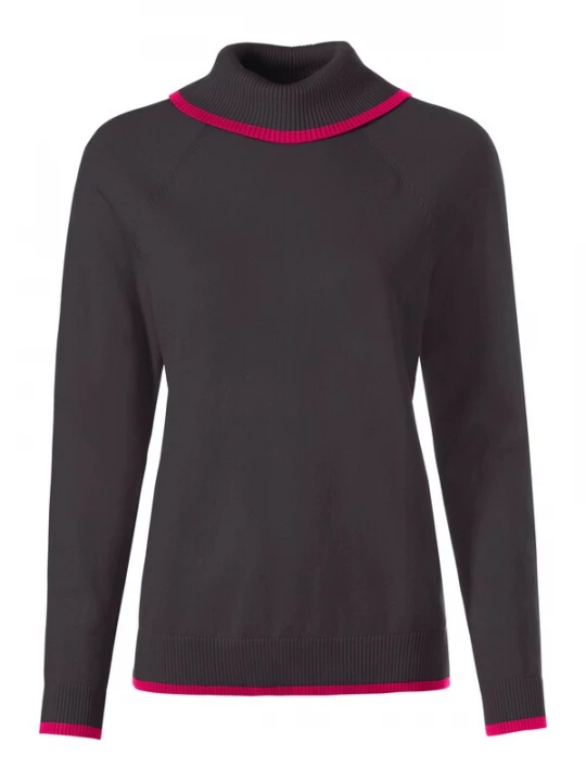 Foto van product heine Trui antraciet / pink