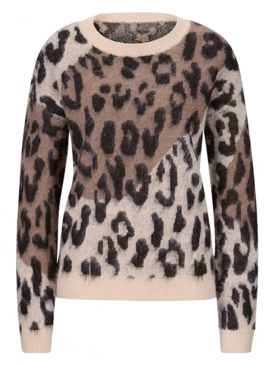 Foto van product heine Trui beige / bruin / zwart