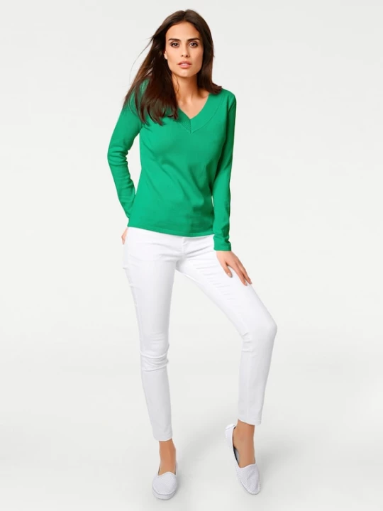 Foto van product heine Trui groen