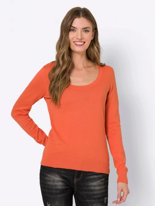 Foto van product heine Trui neonoranje