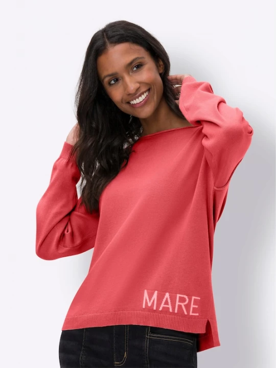 Foto van product heine Trui oranjerood / pastelrood