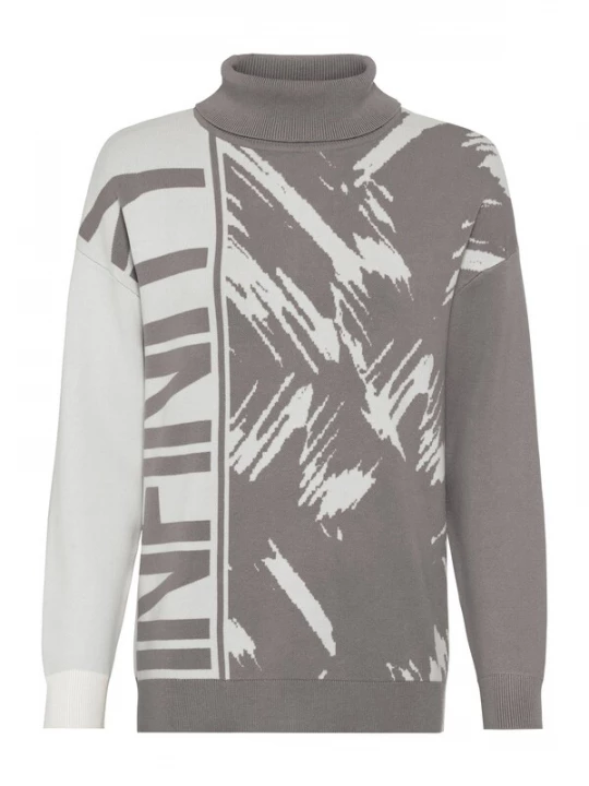 Foto van product heine Trui stone grey / zilver