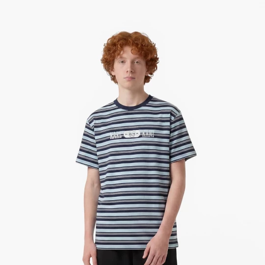 Foto van product Heritage 89 Stripe T-Shirt Karl Kani blauw