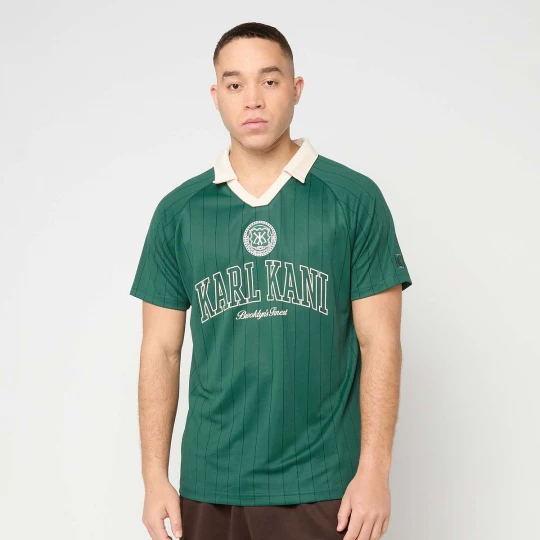 Foto van product Heritage Emblem Shadow Pinstripe Soccer Jersey Karl Kani groen