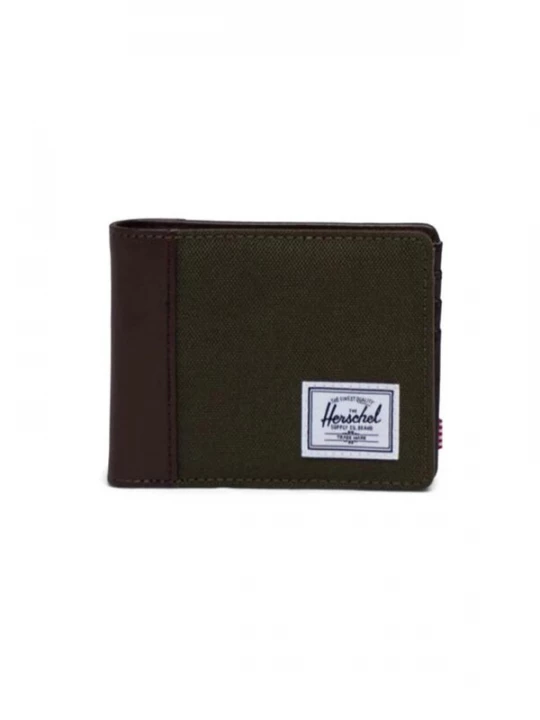 Foto van product Herschel Portemonnee 'Hank Wallet Green / Chicory Coffee' gemengde kleuren