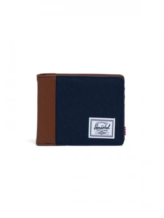 Foto van product Herschel Portemonnee 'Hank Wallet Navy / Tan' gemengde kleuren