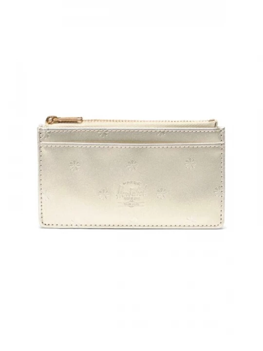 Foto van product Herschel Portemonnee 'Oscar Large Cardholder Vegan Leather Champagne Metallic' gemengde kleuren