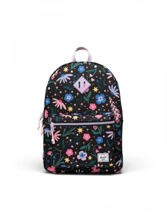 Foto van product Herschel Rugzak 'Heritage' geel / spar / rosa / zwart