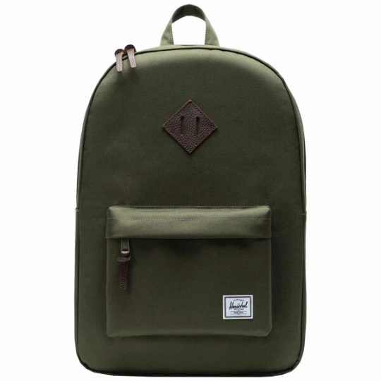 Foto van product Herschel Rugzak 'Heritage' kaki / zwart / wit