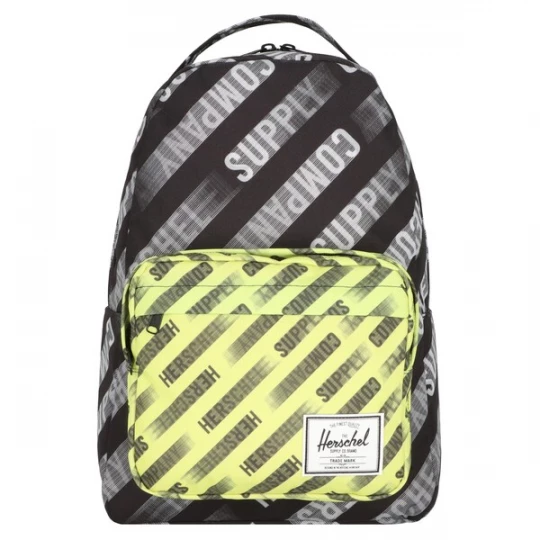 Foto van product Herschel Rugzak 'Miller ' geel / grijs / zwart