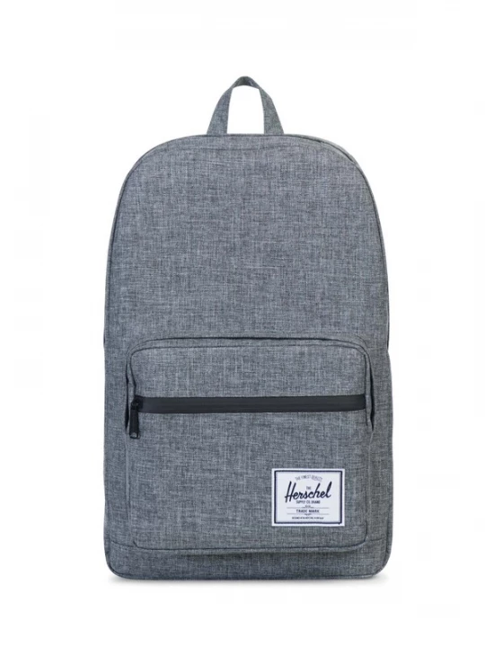 Foto van product Herschel Rugzak 'Pop Quiz' grijs gemêleerd / wit