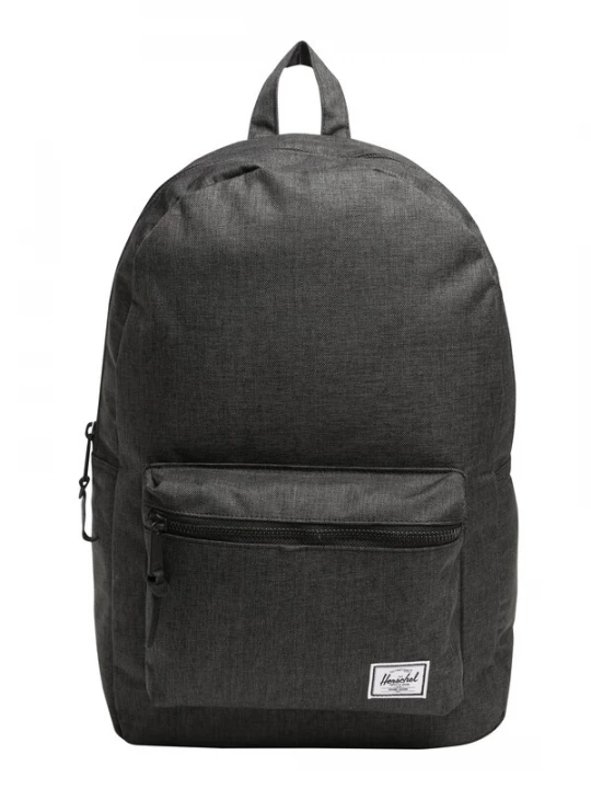 Foto van product Herschel Rugzak 'Settlement' zwart gemêleerd / wit