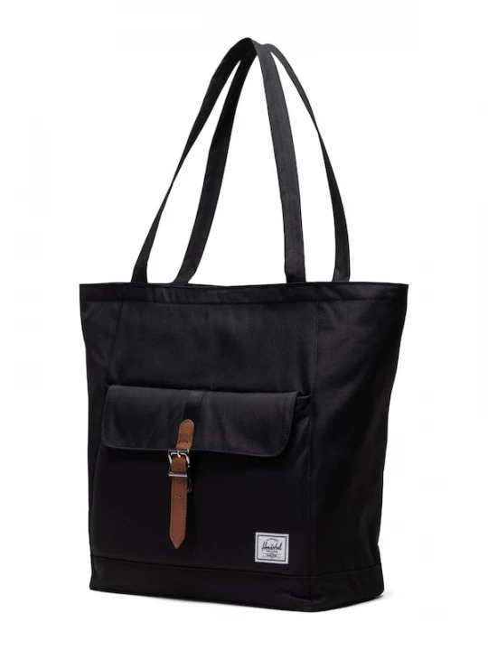 Foto van product Herschel Shopper 'Retreat' kastanjebruin / zwart / offwhite