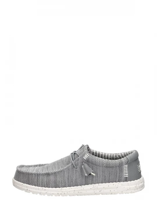 Foto van product HEY DUDE Instappers 'Stretch Sox' donkergrijs