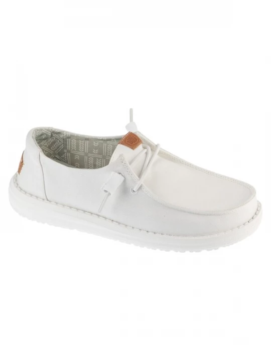 Foto van product HEY DUDE Veterschoen wit